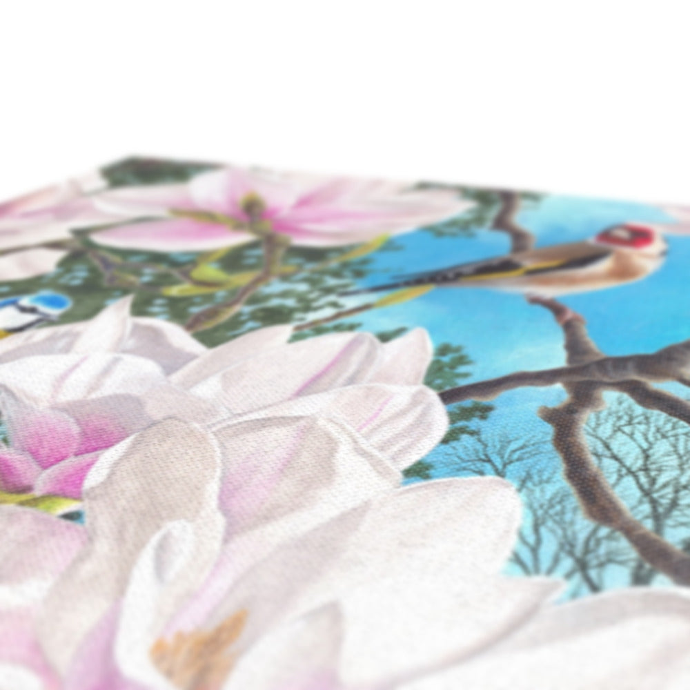 The Spring Garden Nature Inspired Fine Art Canvas Print