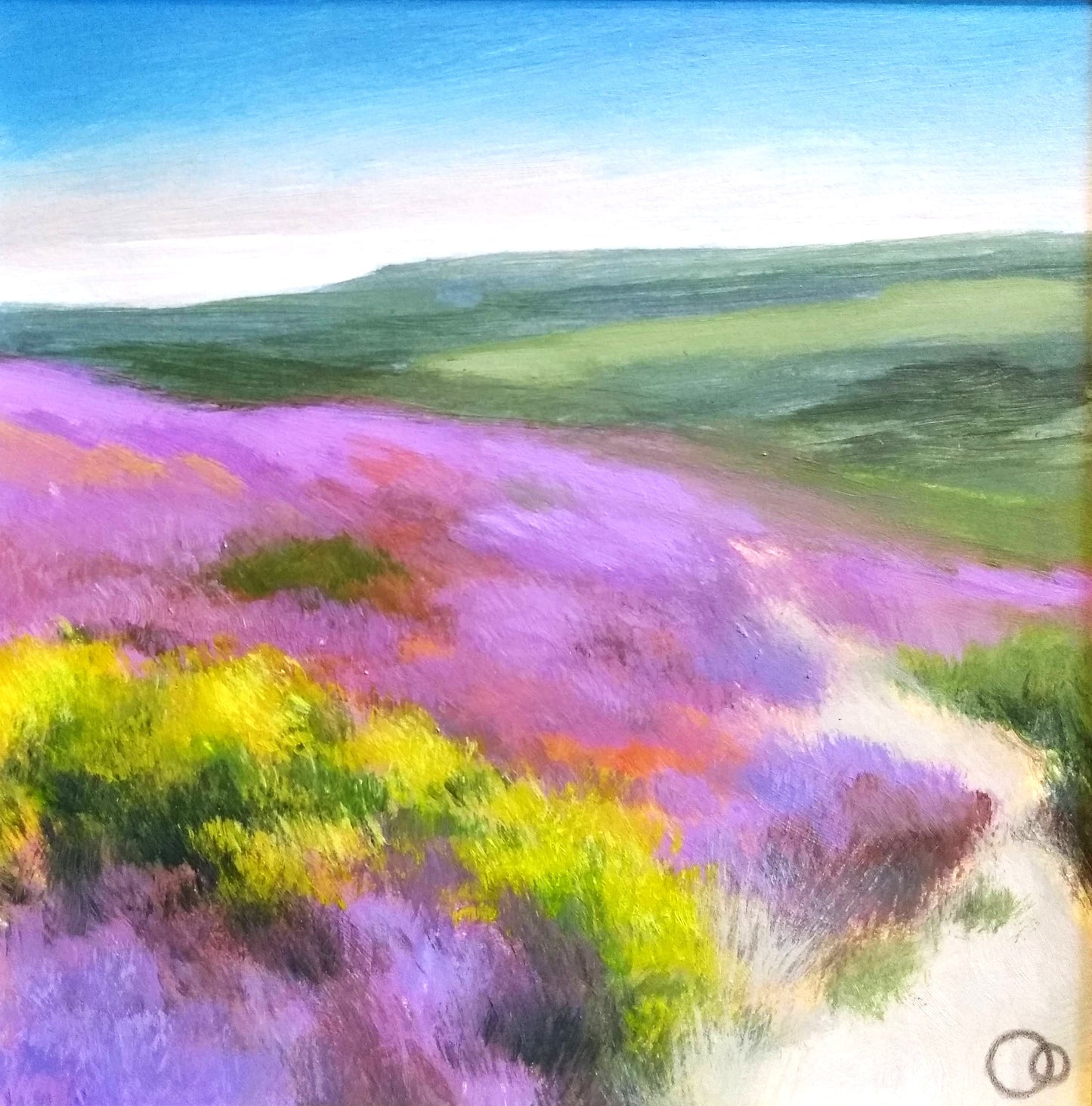 A Ramble in the Countryside Original Acrylic Painting