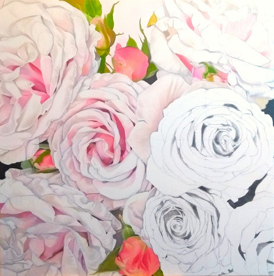 How I Used a Grid to Draw for Oil Painting