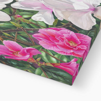 The Spring Garden Nature Inspired Fine Art Canvas Print