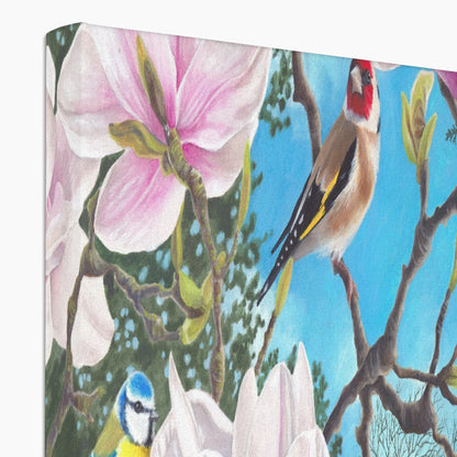 The Spring Garden Nature Inspired Fine Art Canvas Print